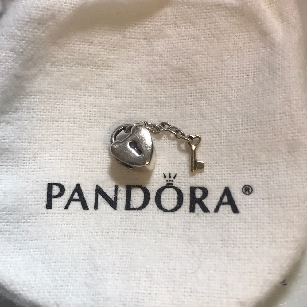 Pandora Key To My Heart Charm - image 2